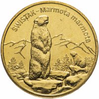 купить Польша 2 злотых (zlote) 2006 "Всемирная природа-Сурок"