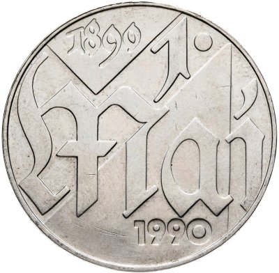 купить Германия (ГДР) 10 марок (mark) 1990 "100 лет Дню международной солидарности трудящихся"