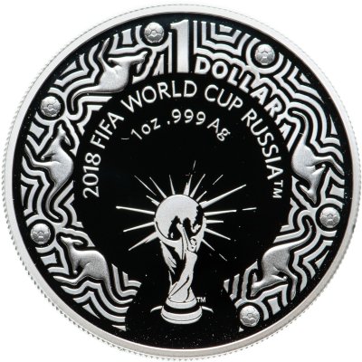 купить Австралия 1 доллар 2018 Чемпионат мира по футболу в России 2018