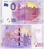 купить 0 евро (euro) "Нанси. Площадь Станислава" 2017 2-серия (UE FA-2)