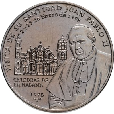 купить Куба 1 песо (peso) 1998 Иоанн Павел II
