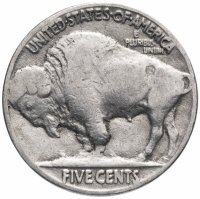 купить США 5 центов (cents) 1934 Buffalo Nickel Без отметки монетного двора
