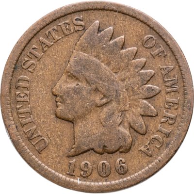 купить США 1 цент 1906 "Indian Head Cent"