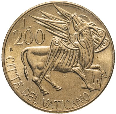 купить Ватикан 200 лир, 1985