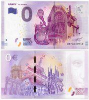 купить 0 евро (euro) "Нанси. Модерн" 2017 3-серия (UE FA-3)