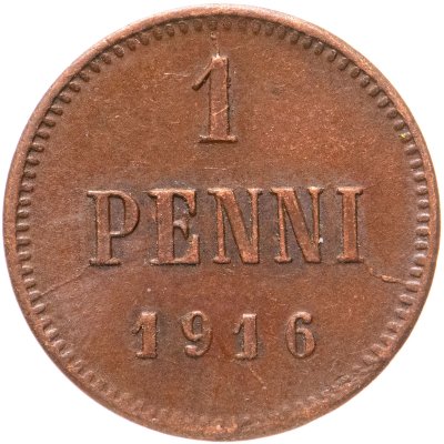 купить 1 пенни (penni) 1916