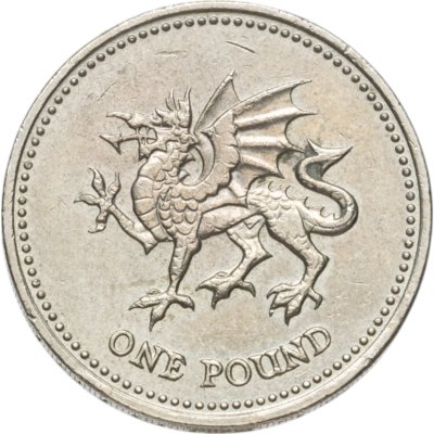 купить Великобритания 1 фунт (pound) 2000 Дракон