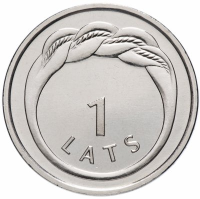 купить Латвия 1 лат (lats) 2009 "Кольцо Намейса"
