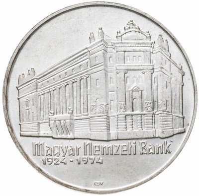 купить Венгрия 50 форинтов (forint) 1974 "50 лет Национальному банку"