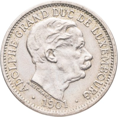 купить Люксембург 10 сантимов (centimes) 1901