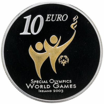 купить Ирландия 10 евро (euro) 2003 "Президентство в Евросоюзе"
