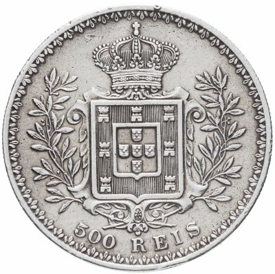 купить Португалия 500 рейс (reis) 1899