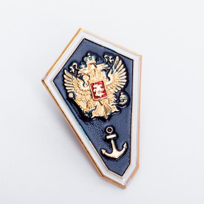 купить Знак нагрудный "О среднем мореходном образовании", эмаль, закрутка