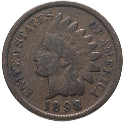 купить США 1 цент (cent) 1898 Indian Head Cent