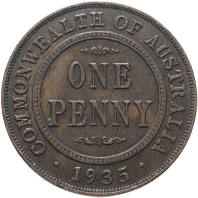 купить Австралия 1 пенни (penny) 1935