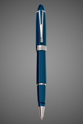 купить Ручка-роллер Aurora Ipsilon Deluxe Blue CT, в подарочной коробке, Лаки и смолы: лак, родий, смола, хром, 2026 г.