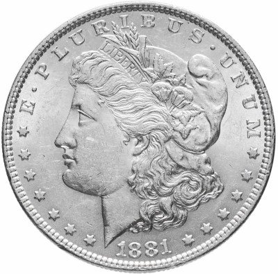 купить США 1 доллар 1881 (Моргановский доллар)