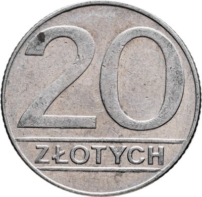 купить Польша 20 злотых 1989