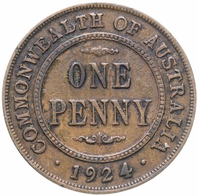 купить Австралия 1 пенни (penny) 1924