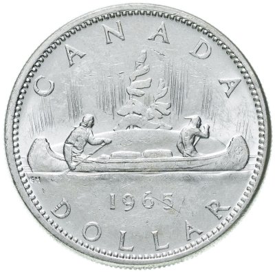купить Канада 1 доллар (dollar) 1965