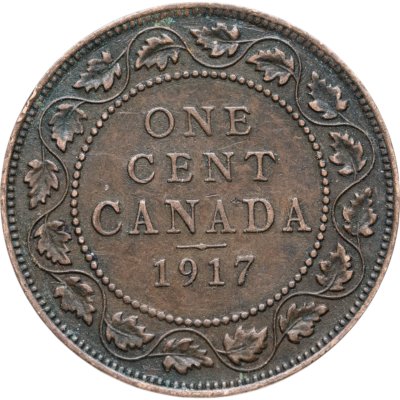 купить Канада 1 цент (cent) 1917