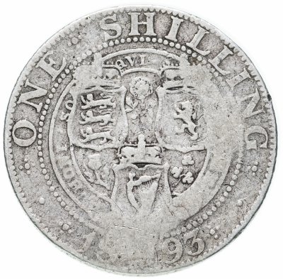 купить Великобритания 1 шиллинг (shilling) 1893