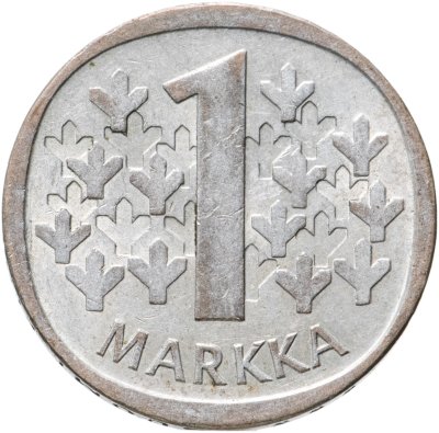 купить Финляндия 1 марка (markka) 1966 S