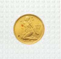купить 25 рублей 2002 СПМД Дева, в банковской запайке