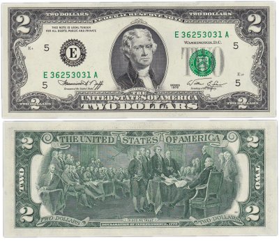 купить США 2 доллара 1976 E - Ричмонд