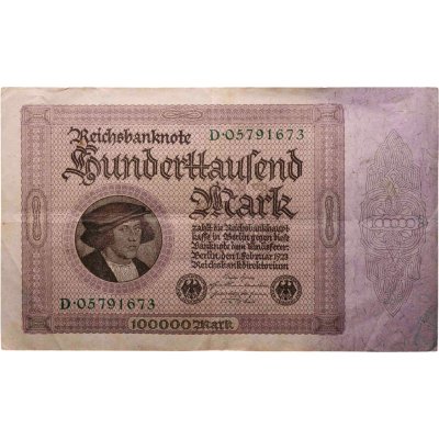 купить Германия 100000 марок 1923