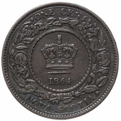 купить Канада, Новая Шотландия 1 цент (cent) 1864