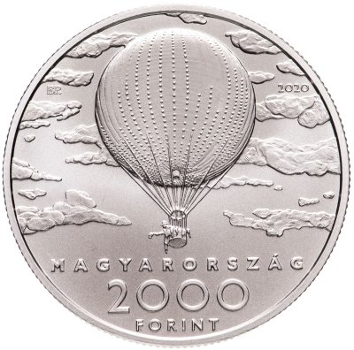 купить Венгрия 2000 форинтов 2020 175 лет со дня рождения Пал Синьеи-Мерше