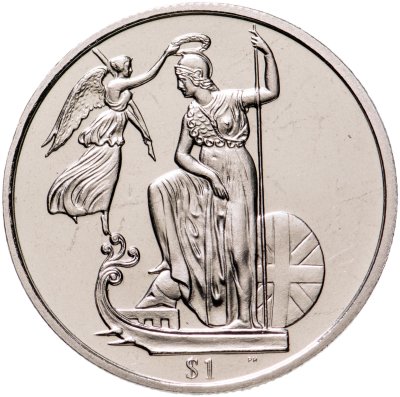 купить Британские Виргинские острова 1 доллар 2008 "Британия"