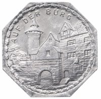 купить Германия (Нюрнберг) нотгельд 20 пфеннигов 1921 "Внутри замка" трамвайный жетон