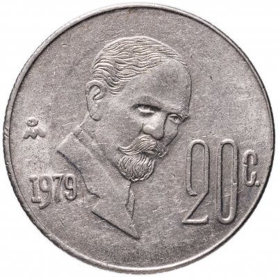 купить Мексика 20 сентаво (centavos) 1979