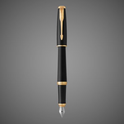 купить Перьевая ручка Parker Urban Core, (матовый черный лак) Muted Black GT, F309, перо: F, цвет чернил: blue, в подарочной упаковке., Лаки и смолы: лак, нержавеющая сталь, 2026 г.