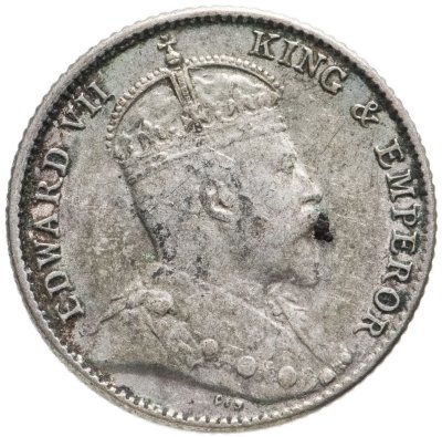купить Стрейтс Сетлментс 5 центов (cents) 1910