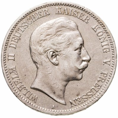 купить Германия (Империя) 5 марок (mark) 1908