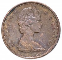 купить Канада 1 цент (cent) случайный год (1965-1979)