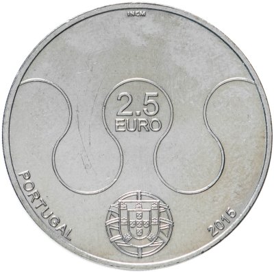 купить Португалия 2,5 евро 2015 Команда Португалии на Олимпийских играх 2016