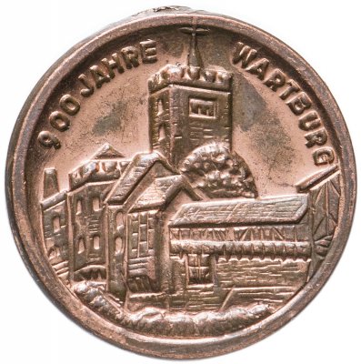 купить Германия (ФРГ), медаль "900 лет замку Вартбург" 1967 года