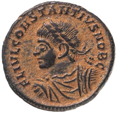 купить Римская империя, Константин II, 317-340 годы, нуммий.