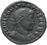 купить Римская Империя, Констанций II 324–361 гг., нуммий.