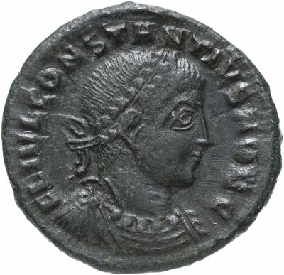 купить Римская Империя, Констанций II 324–361 гг., нуммий.