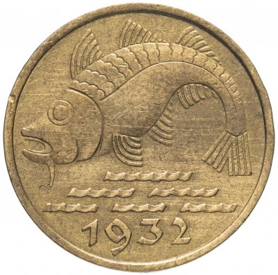 купить Германия, Данциг (Гданьск) 10 пфеннигов 1932