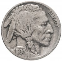 купить США 5 центов 1936 без отметки монетного двора