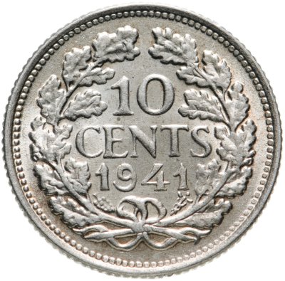 купить Нидерланды 10 центов (cents) 1941