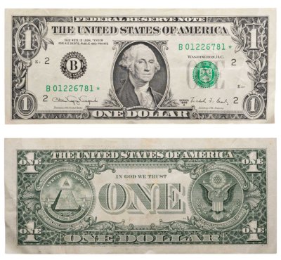 купить США 1 доллар 1988 (Pick 480а) B-Нью Йорк *-серия замещения