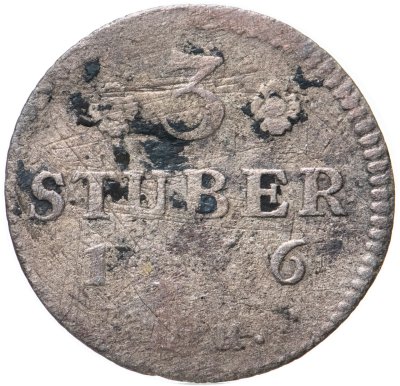 купить Германия, Великое герцогство Берг 3 штюбера (стювера) 1766