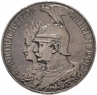 купить Германия 5 марок 1901 "200-летие Пруссии"